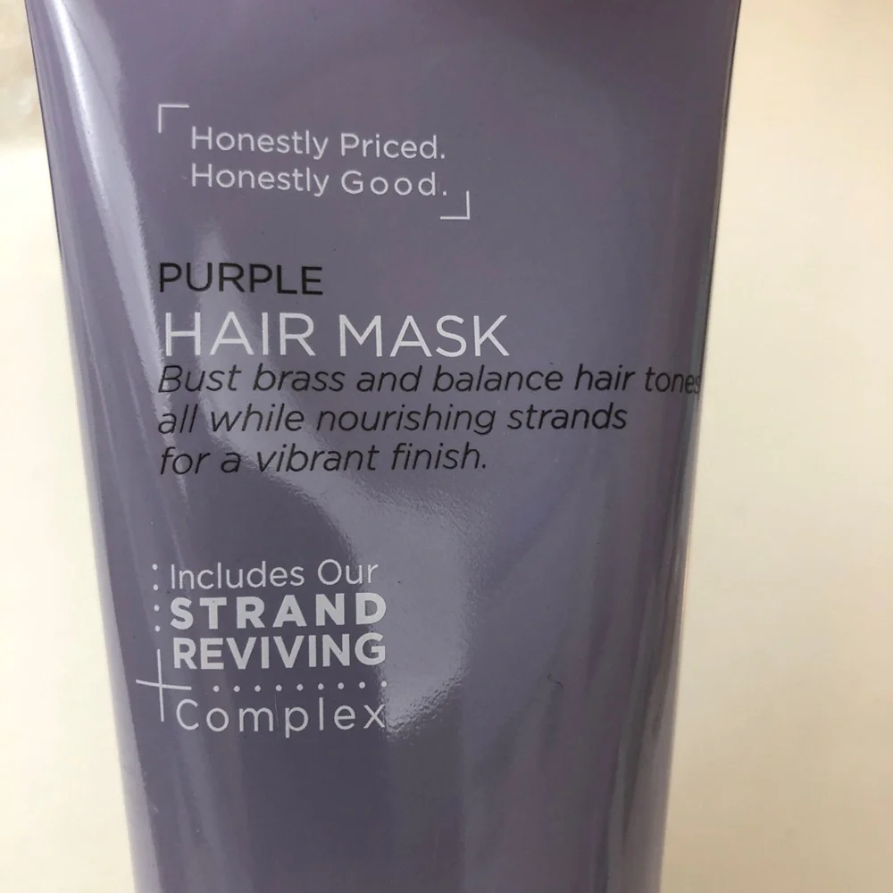Root To End Purple Hair Mask Strand Reviving Complex 6 OZ /177 ml